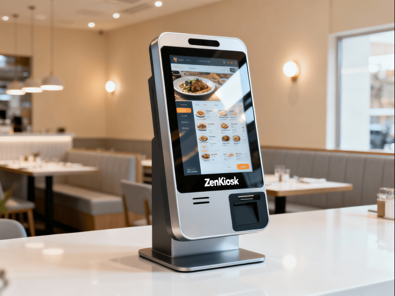 Top Self-Ordering Kiosk Machine for Restaurants-ZenKiosk